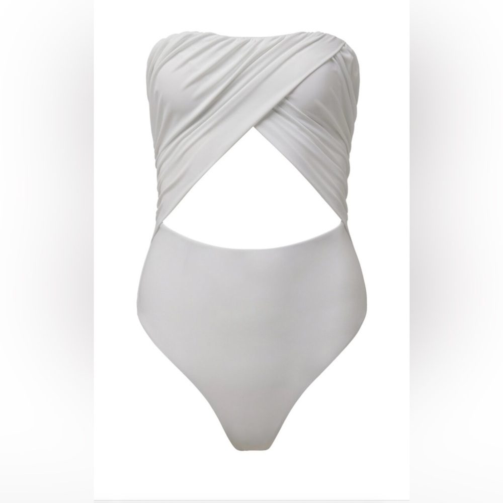Onia White One Piece Swimsuit